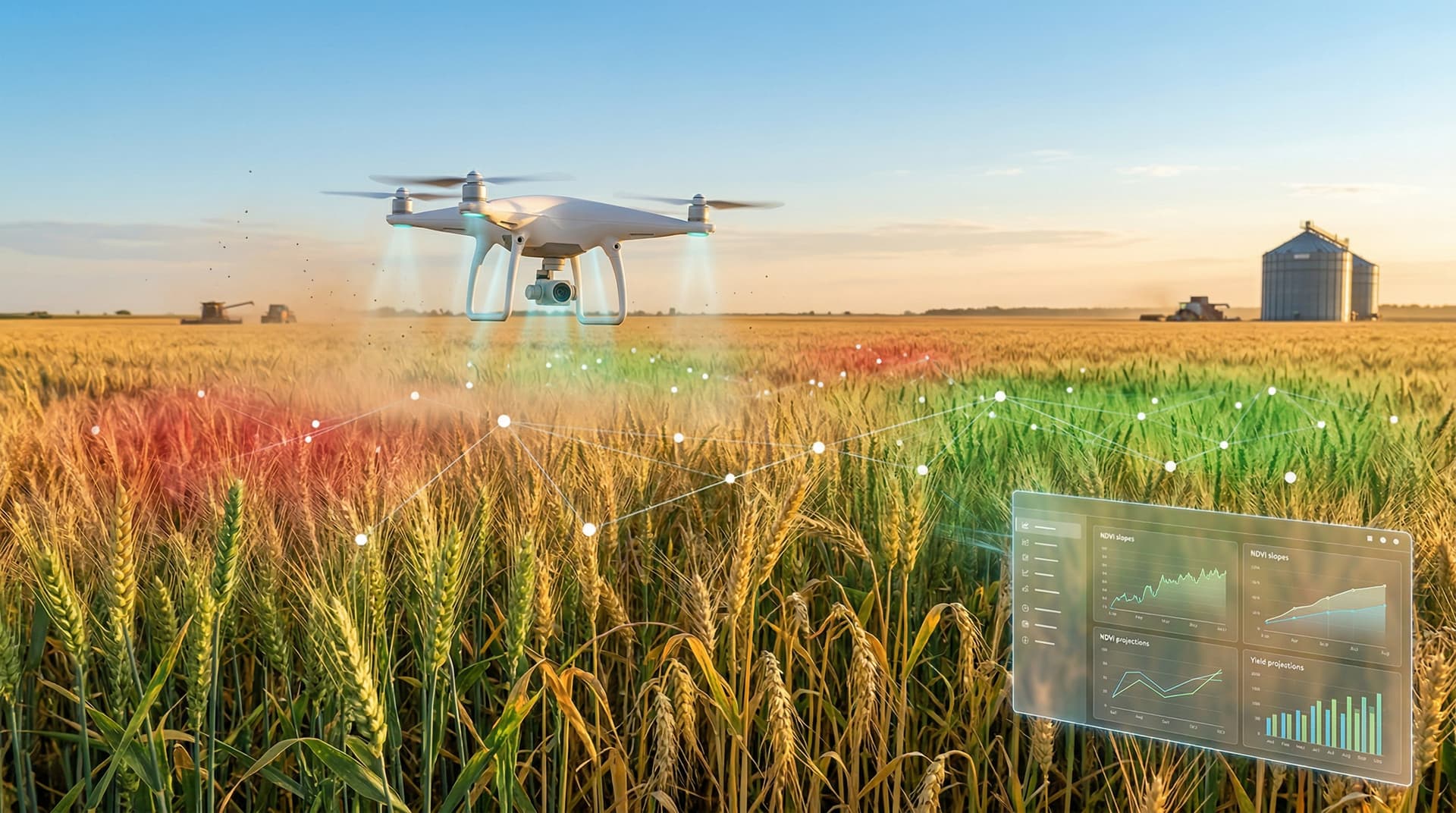 Visualizing Drone-Captured AI Data Unlocks Resilient Wheat Traits