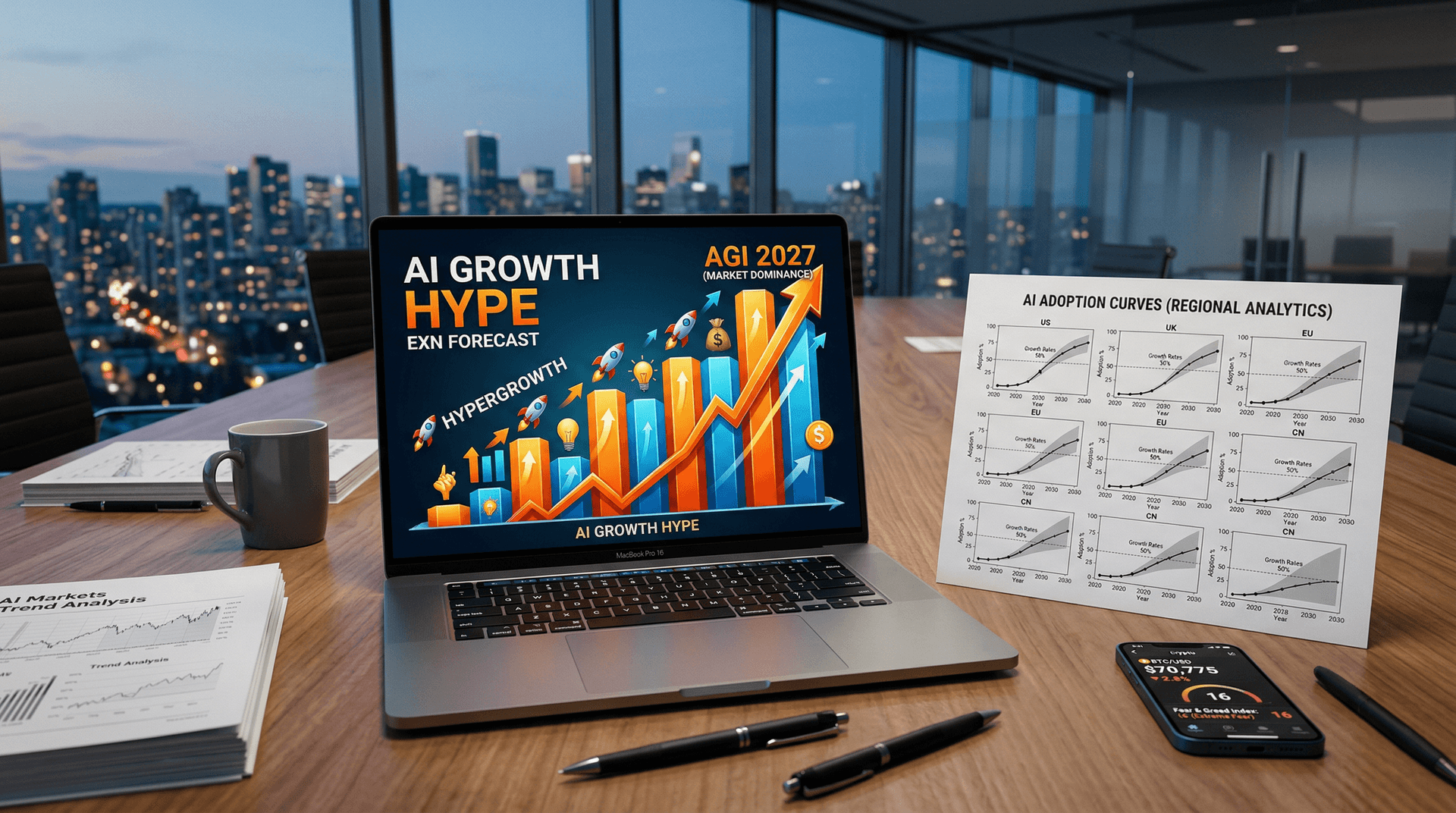 Data Visualization Forecasts Debunk AI Hype Claims