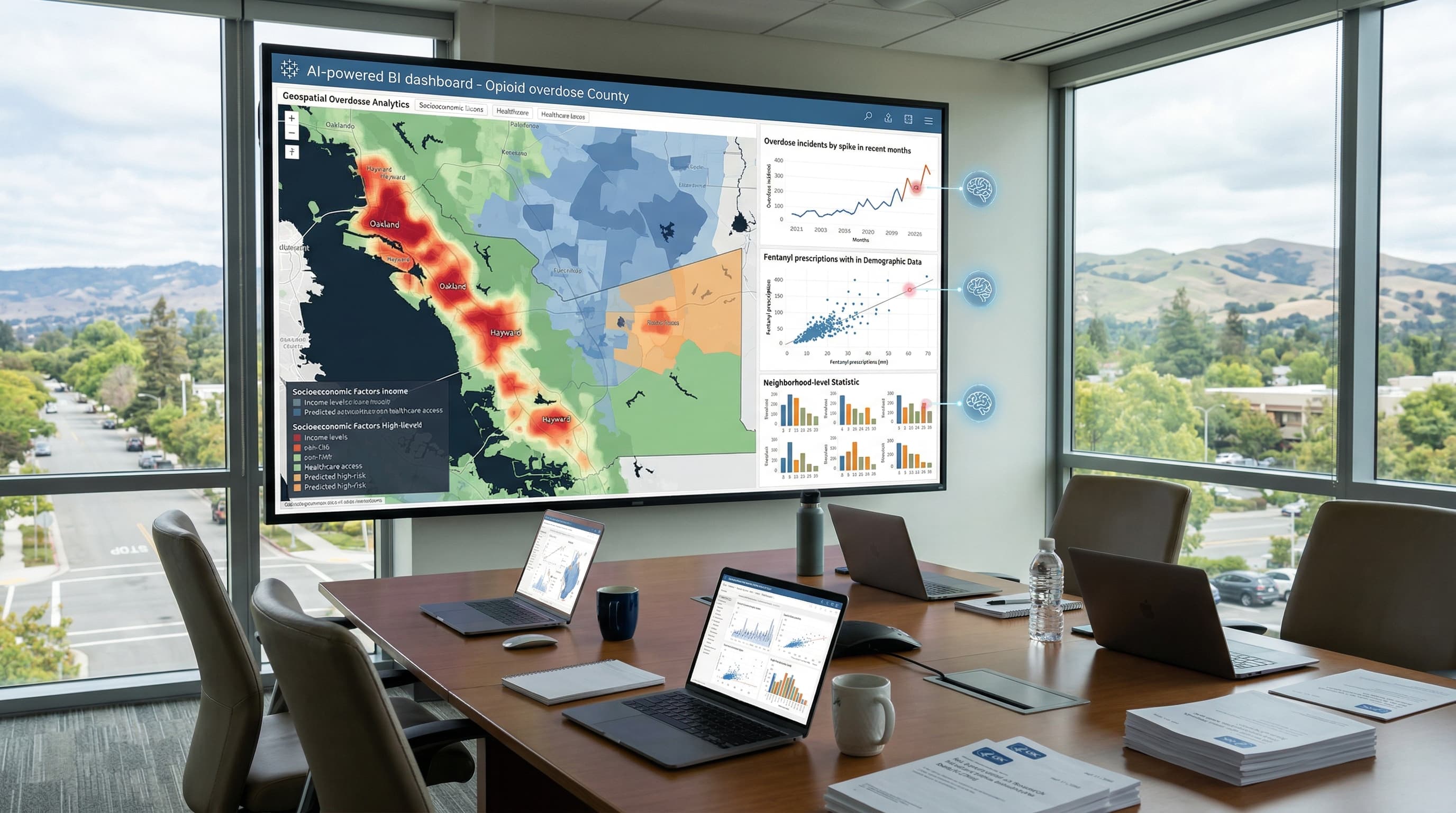 AI Visual Analytics Targets Opioid Overdoses in Pleasanton