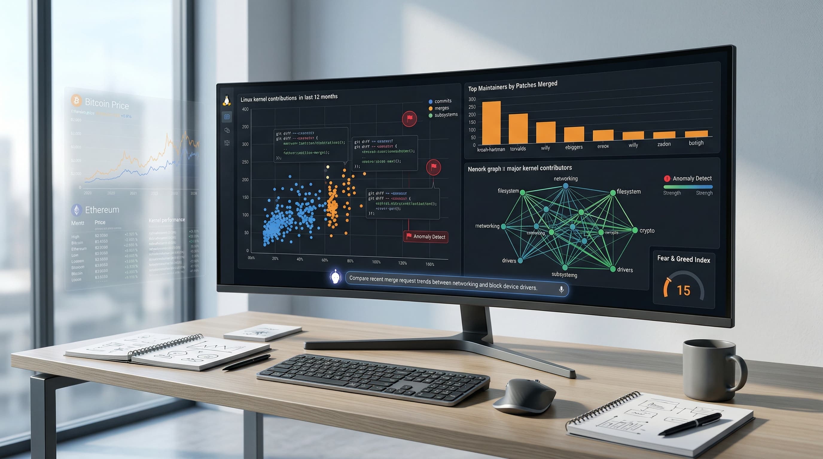 AI-Powered Data Visualization Simplifies Linux Kernel Contributions
