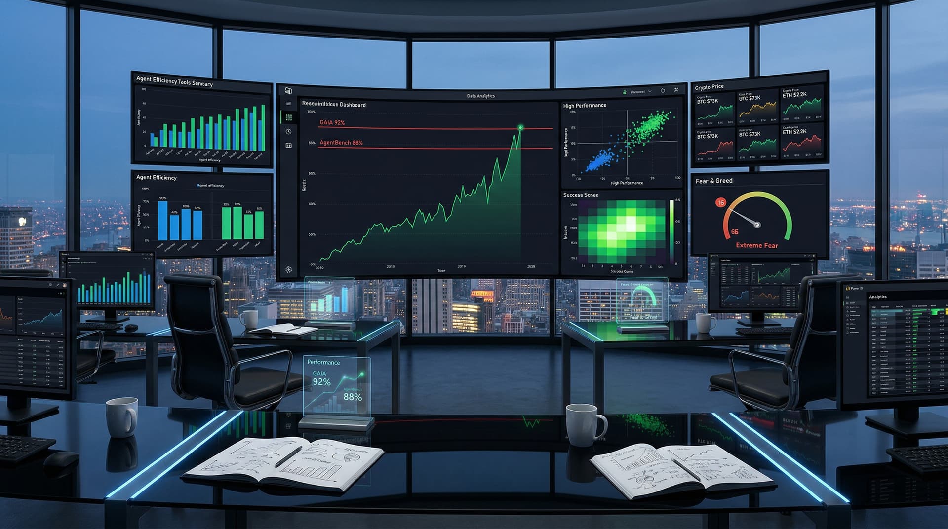 Data Dashboards Drive AI Agent Benchmark Victories