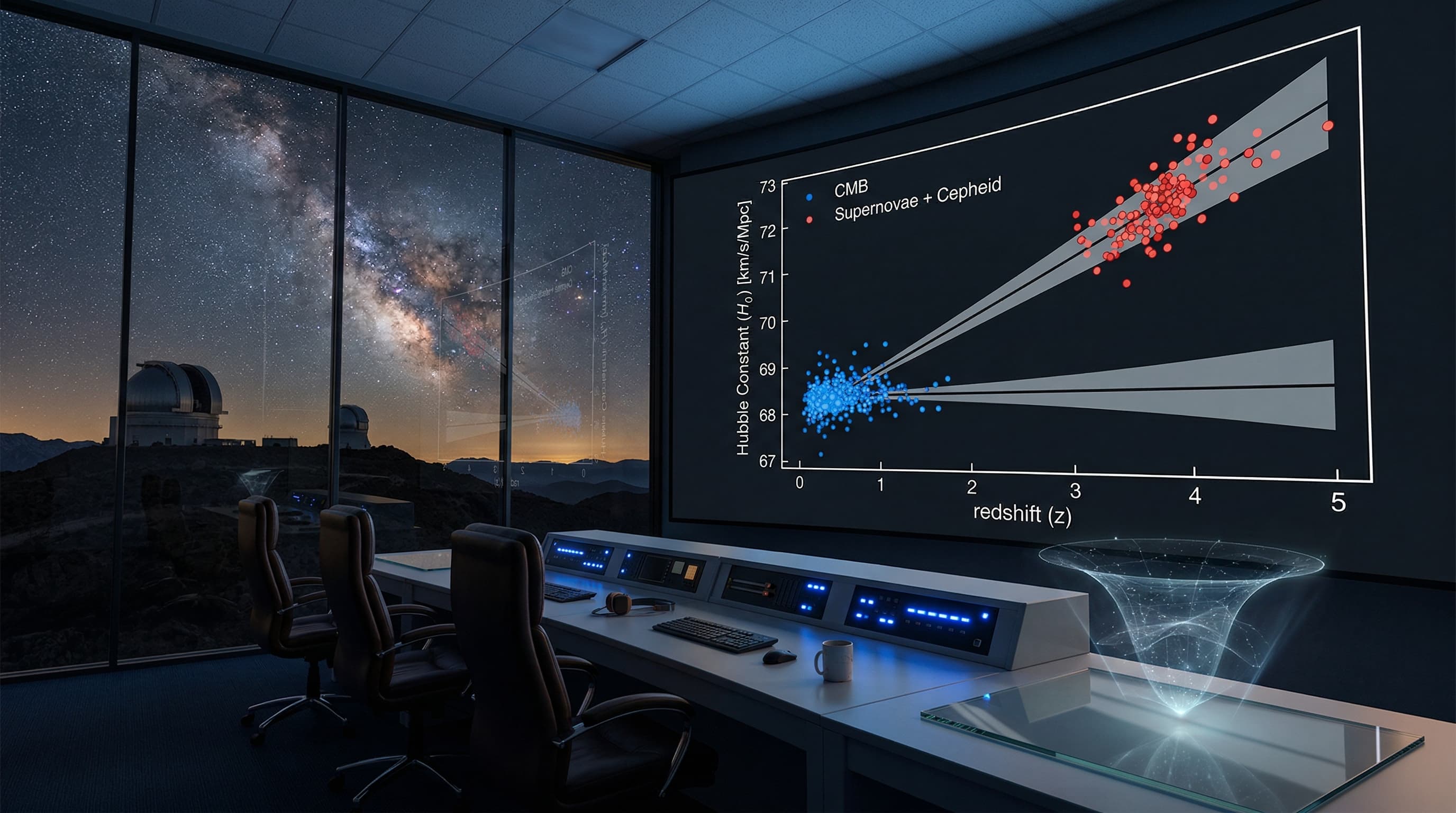 Data Visualization Confirms Hubble Tension in 2026
