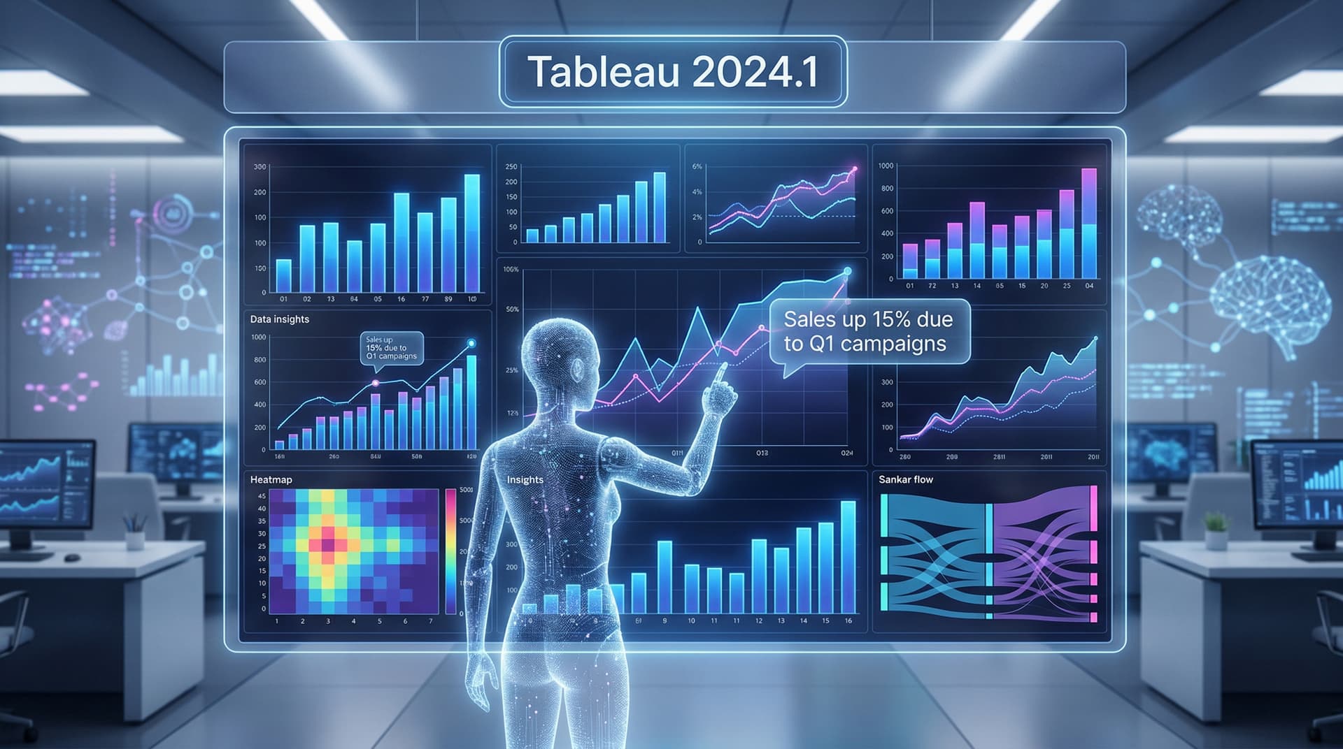 Tableau 2024.1: AI Advances in Analytics and Viz