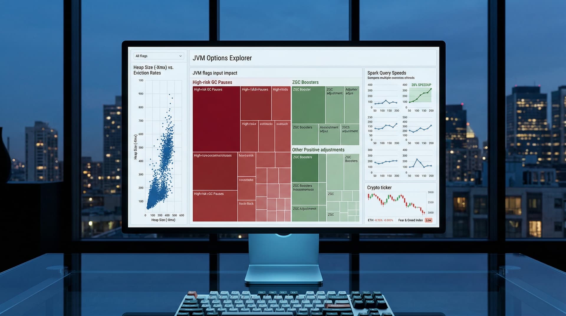 JVM Options Explorer Visualizes 247 JVM Flags Achieving 28% Analytics Speedup