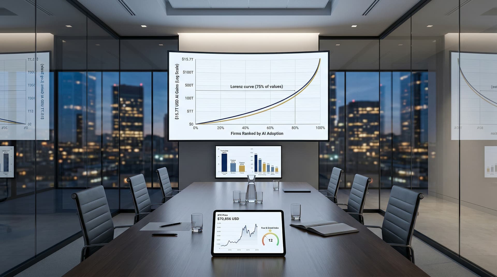 Data Visualization AI Gains: PwC Predicts 75% of $15.7T to Top 20% Firms