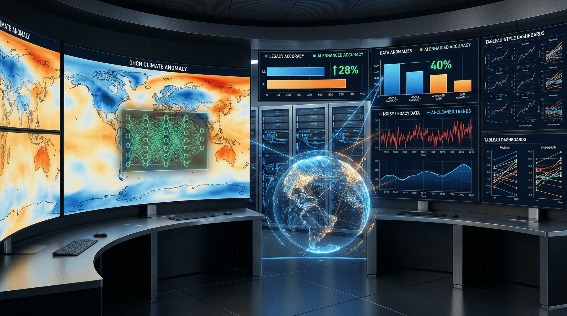 AI-Enhanced NOAA Dataset Boosts GHCN Accuracy 28%
