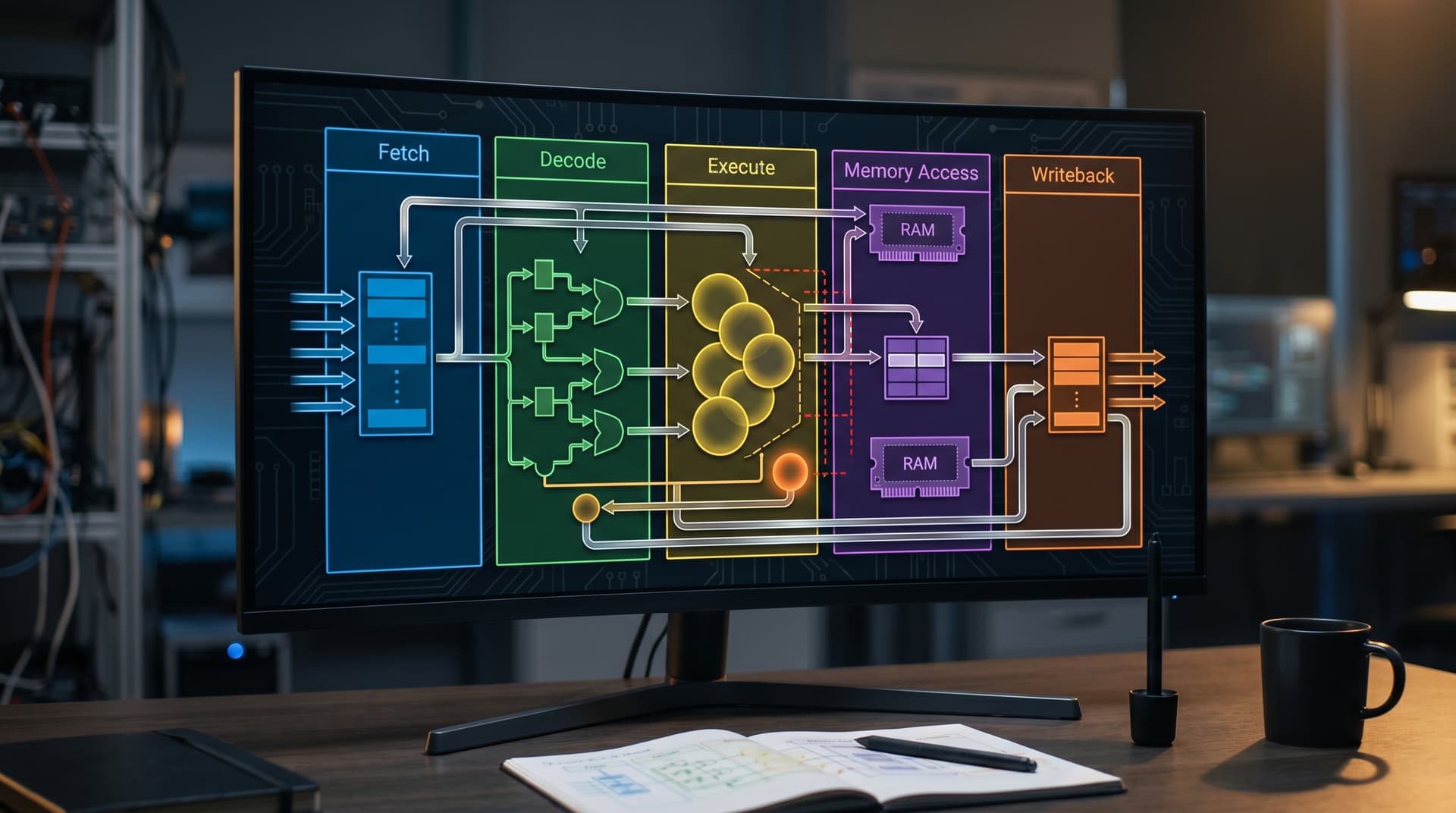 5-Stage CPU Pipeline Diagrams Cut Comprehension 42%