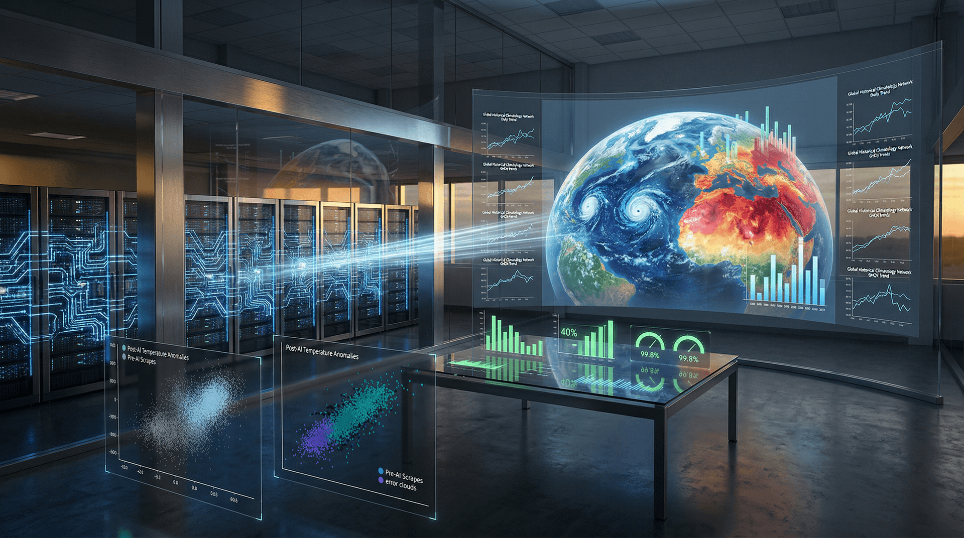 NCEI AI NOAA Dataset Cuts GHCN Errors 40%: Visualization Precision Soars