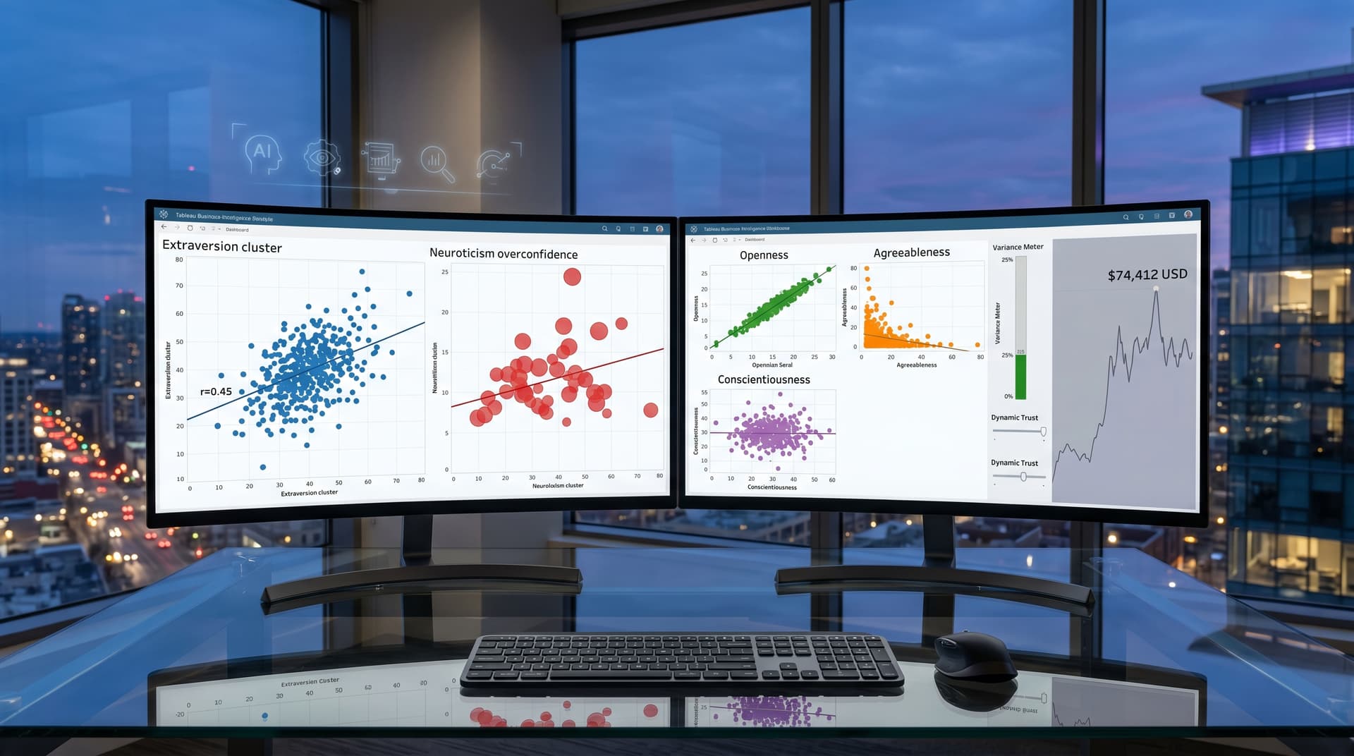 Personality Biases AI Detection Drive 25% Confidence Variance