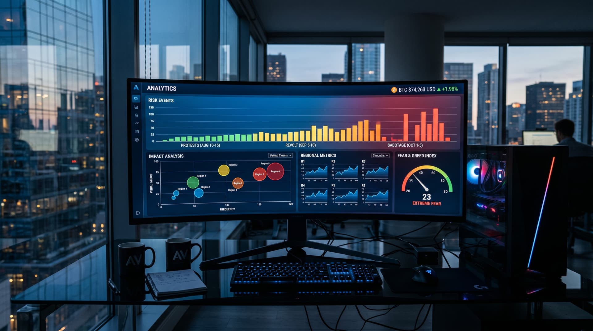 Visualizing AI Backlash: Fear Index Plunges to 23