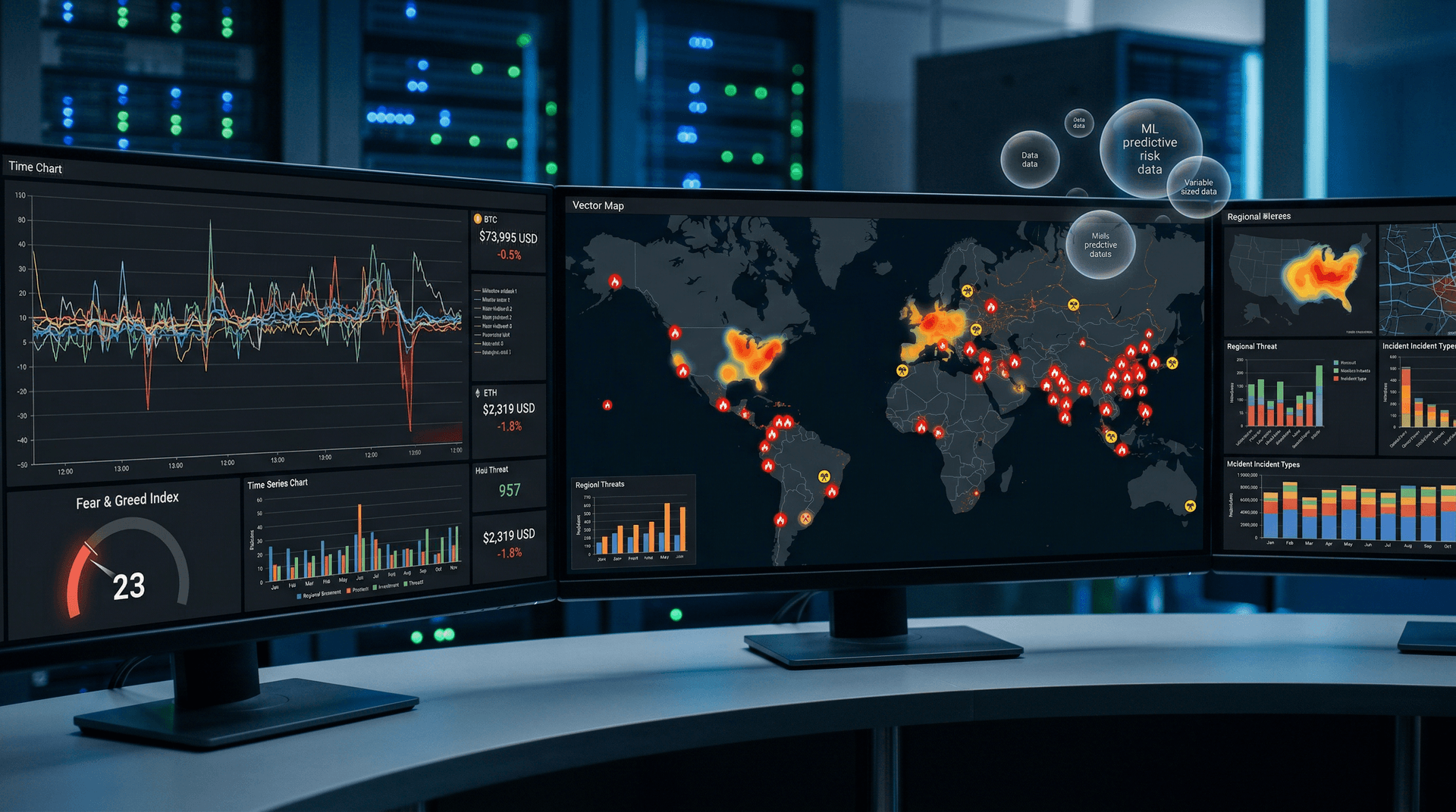AI Backlash Dashboards Track Threats as Fear Index Drops to 23