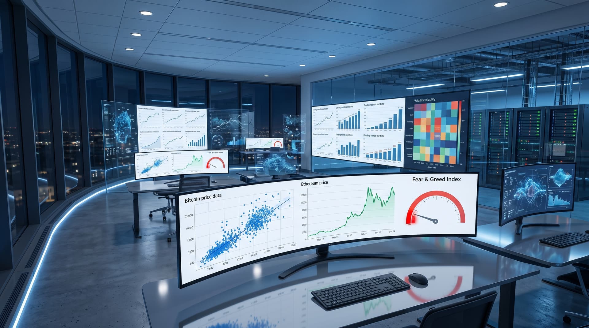 AI Analytics NJIT Tracks BTC $74,656 Amid Fear Index 23