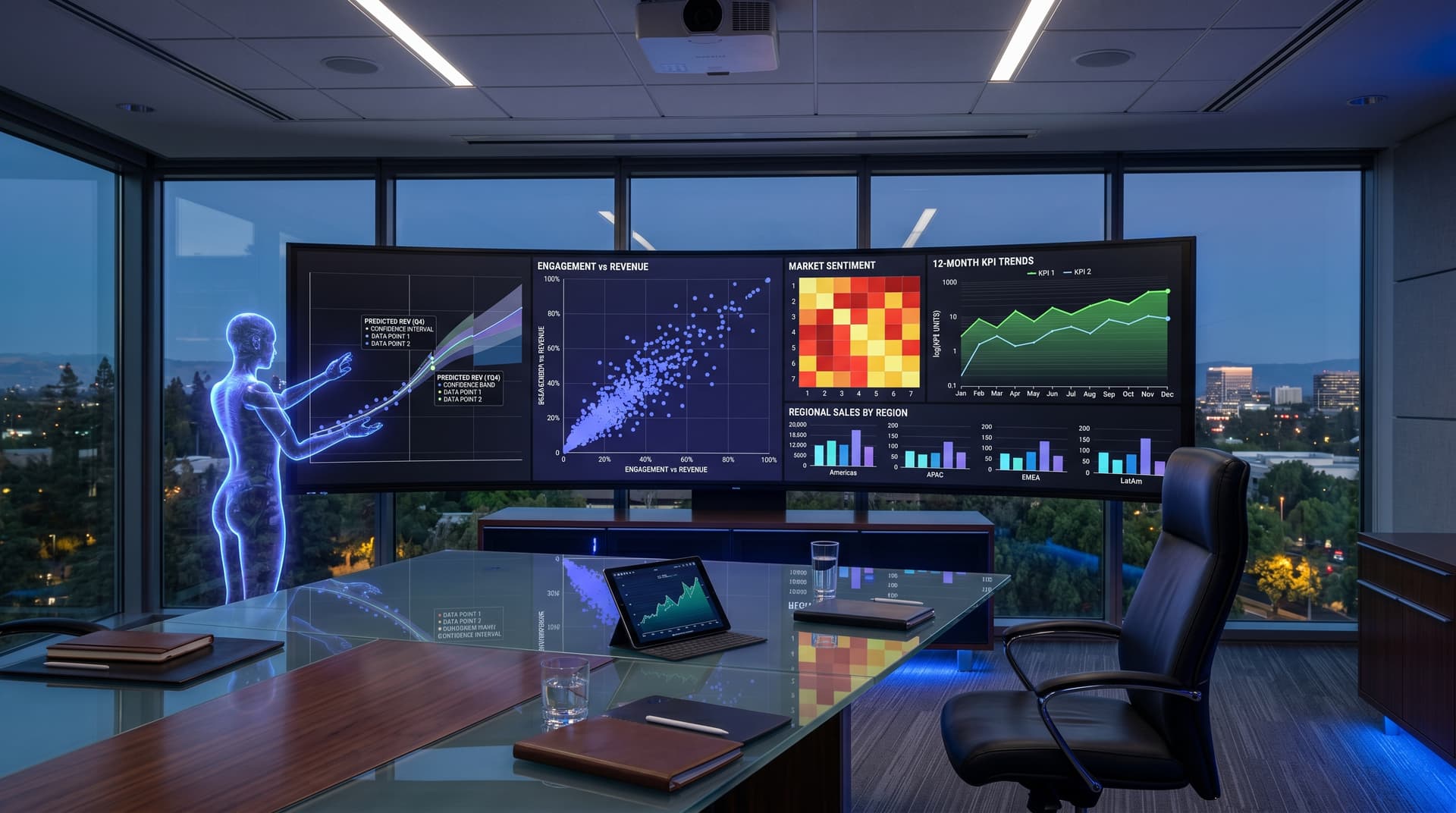 Meta AI Zuckerberg Launches to Power BI Dashboards as Fear & Greed Hits 23