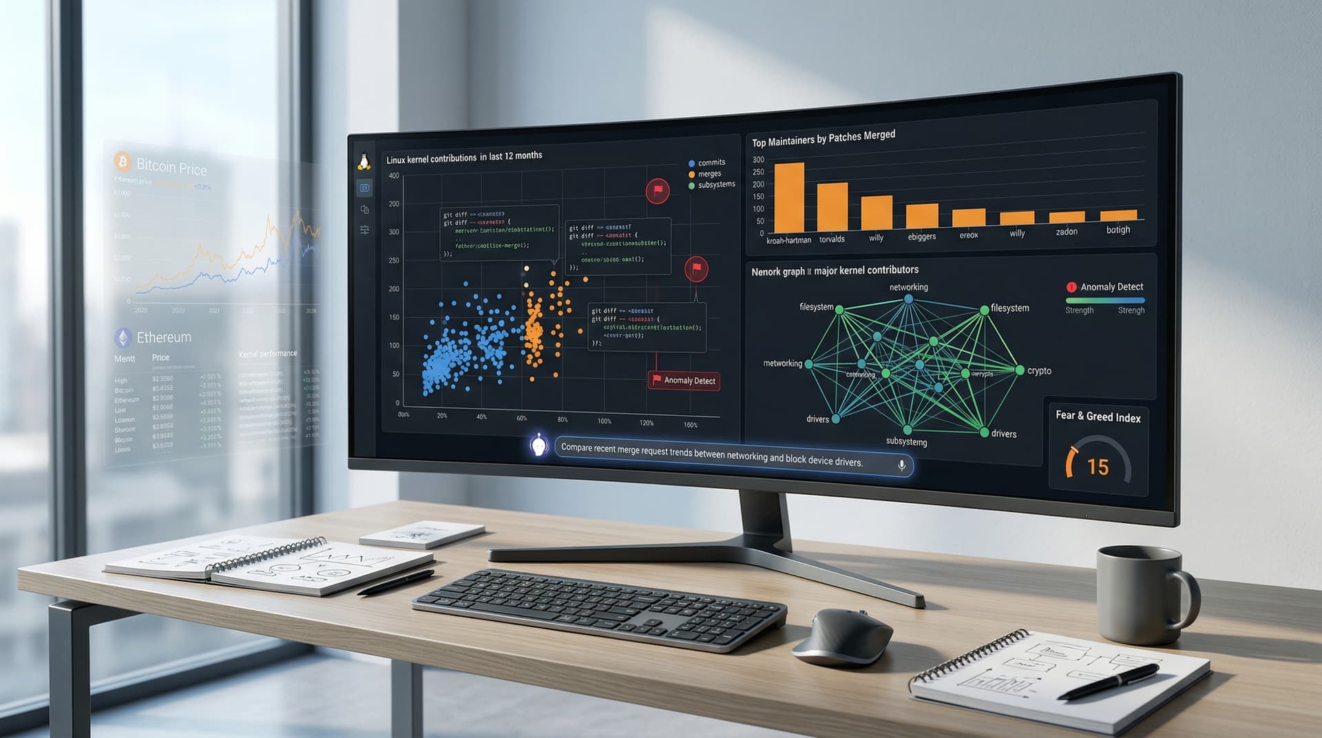 AI-Powered Data Visualization Simplifies Linux Kernel Contributions
