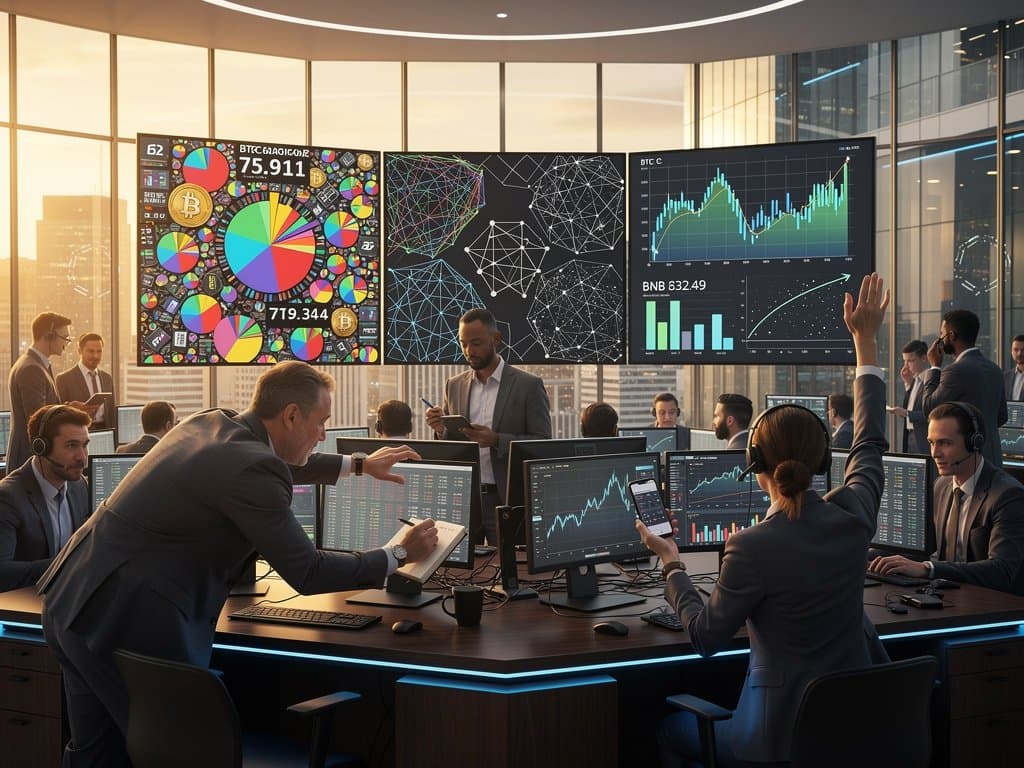 Cluttered AI pie chart transforms to precise Few-style bar and line charts with BTC $75,911 data