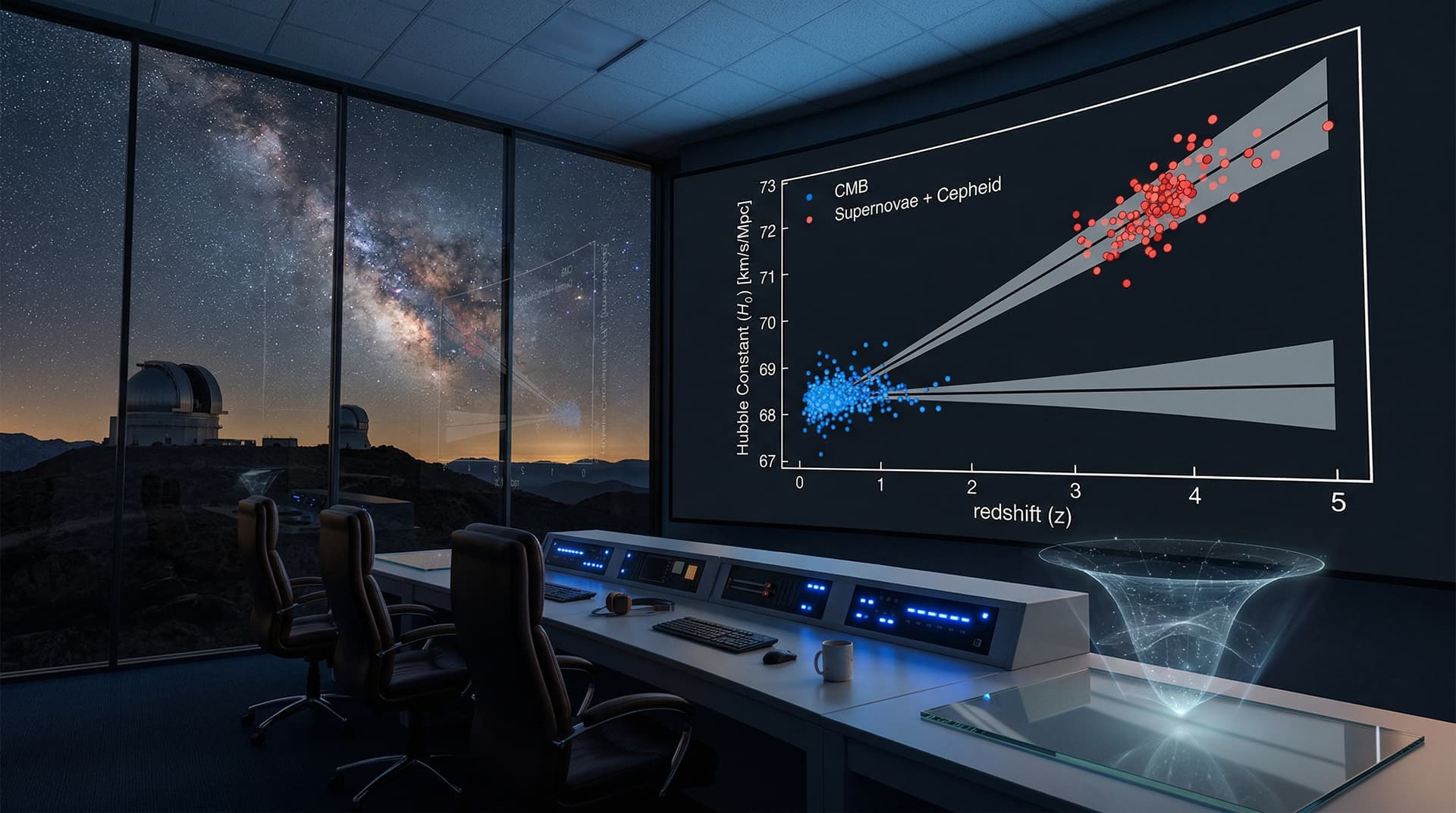 Data Visualization Confirms Hubble Tension in 2026